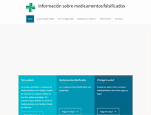 Tablet Screenshot of medicamentoseguro.org